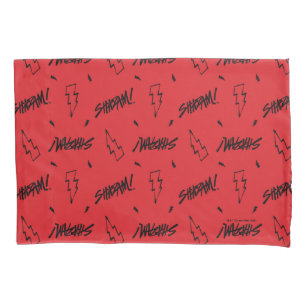 SHAZAM! Fury of the Gods   Marker Doodle Pattern Pillowcase