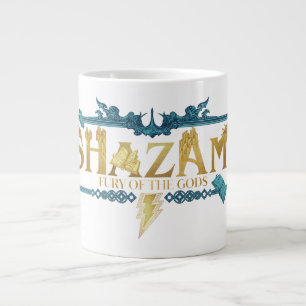 SHAZAM! Fury of the Gods   Mythical Logo Large Coffee Mug