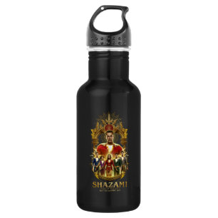 SHAZAM! Fury of the Gods Ornate SHAZAMily Frame 532 Ml Water Bottle