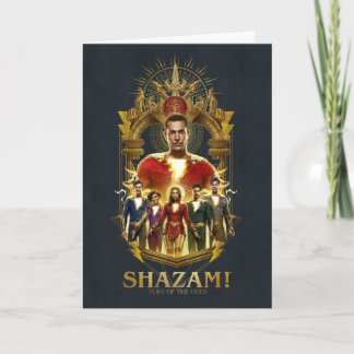 SHAZAM! Fury of the Gods | Ornate SHAZAMily Frame Card