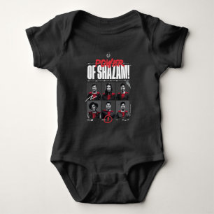 SHAZAM! Fury of the Gods Power of SHAZAM Group Baby Bodysuit