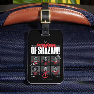 SHAZAM! Fury of the Gods   Power of SHAZAM Group Luggage Tag