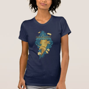 SHAZAM! Fury of the Gods Realm of the Gods Logo T-Shirt