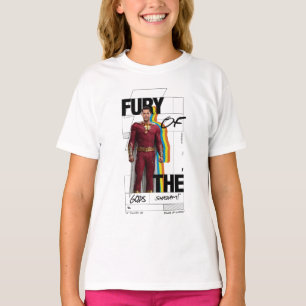 SHAZAM! Fury of the Gods Retro Album Style Art T-Shirt