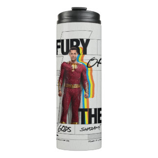SHAZAM! Fury of the Gods | Retro Album Style Art Thermal Tumbler