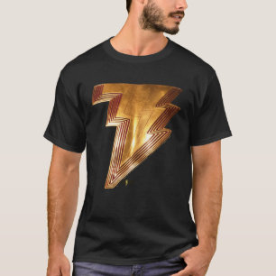 Shazam Fury of the Gods Shazam Realistic Chest Bol T-Shirt
