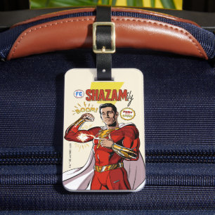 SHAZAM! Fury of the Gods SHAZAMily Comic Cover Luggage Tag