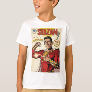 SHAZAM! Fury of the Gods SHAZAMily Comic Cover T-Shirt