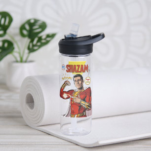 SHAZAM! Fury of the Gods SHAZAMily Comic Cover Water Bottle