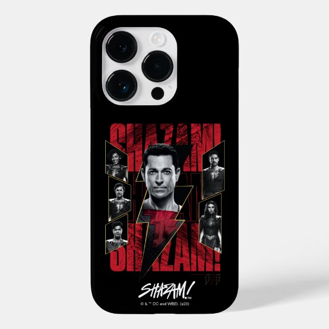 SHAZAM! Fury of the Gods | SHAZAMily Group Case-Mate iPhone Case (Back)