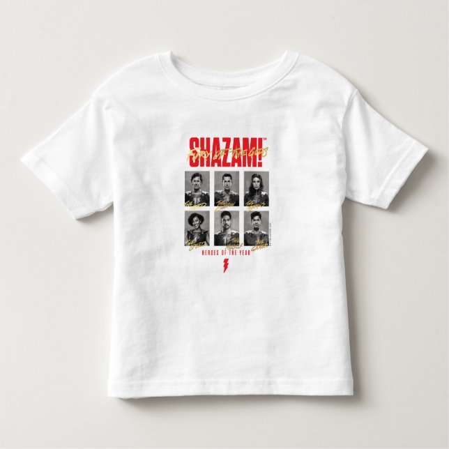 SHAZAM! Fury of the Gods | SHAZAMily Yearbook Toddler T-Shirt (Front)