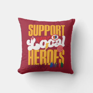 SHAZAM! Fury of the Gods Support Local Heroes Cushion