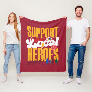 SHAZAM! Fury of the Gods Support Local Heroes Fleece Blanket