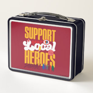 SHAZAM! Fury of the Gods Support Local Heroes Metal Lunch Box