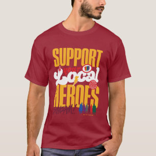 SHAZAM! Fury of the Gods Support Local Heroes T-Shirt