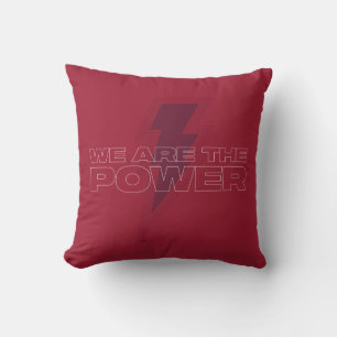 SHAZAM! Fury of the Gods We Are The Power Cushion