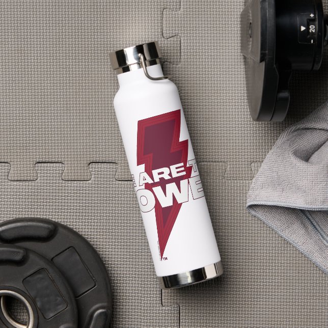 SHAZAM! Fury of the Gods | We Are The Power Water Bottle (Gym)