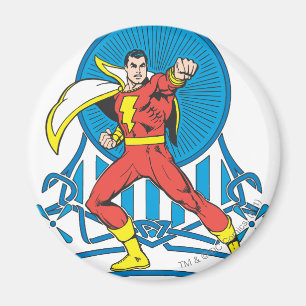 SHAZAM in Fight Stance Magnet