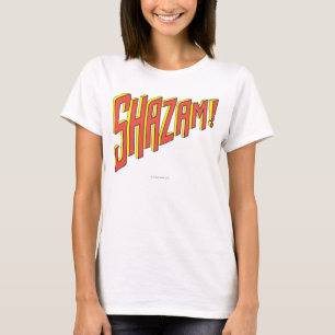 Shazam Logo Red/Yellow T-Shirt