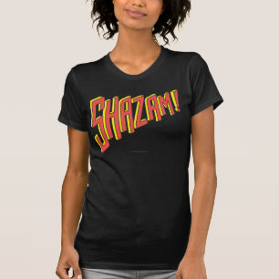Shazam Logo Red/Yellow T-Shirt