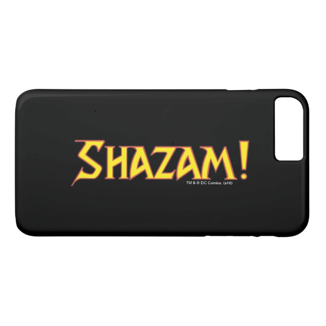 Shazam Logo Yellow/Red Case-Mate iPhone Case (Back (Horizontal))