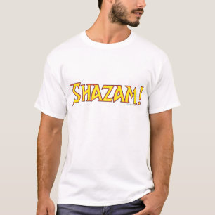 Shazam Logo Yellow/Red T-Shirt