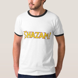 Shazam Logo Yellow/Red T-Shirt