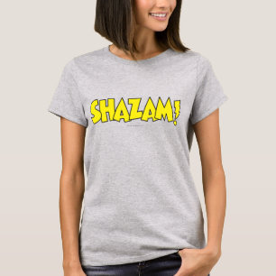 Shazam Logo Yellow T-Shirt