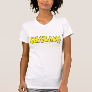 Shazam Logo Yellow T-Shirt
