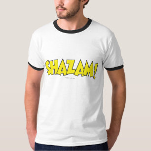 Shazam Logo Yellow T-Shirt