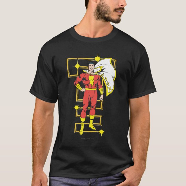 SHAZAM Poses T-Shirt (Front)
