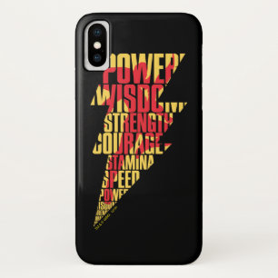 SHAZAM!   Shazam Abilities Lightning Graphic Case-Mate iPhone Case