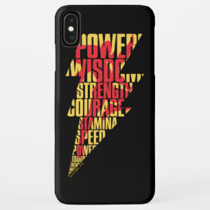 SHAZAM!   Shazam Abilities Lightning Graphic Case-Mate iPhone Case