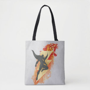 SHAZAM!   Shazam Tiger & Lightning Graphic Tote Bag