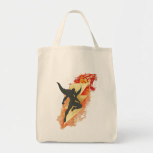 SHAZAM! Shazam Tiger & Lightning Graphic Tote Bag