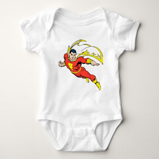 Shazam Soaring Baby Bodysuit (Front)
