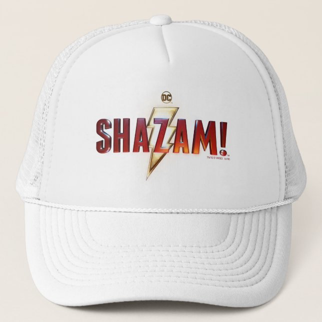 SHAZAM! | Theatrical Logo Trucker Hat (Front)