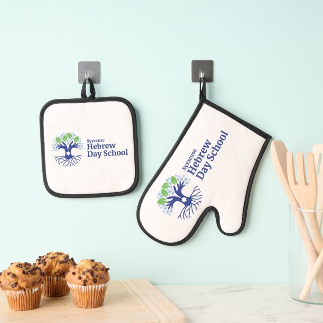SHDS Oven Mitt and Pot Holder Oven Mitt & Pot Holder Set (Insitu(Hanging))