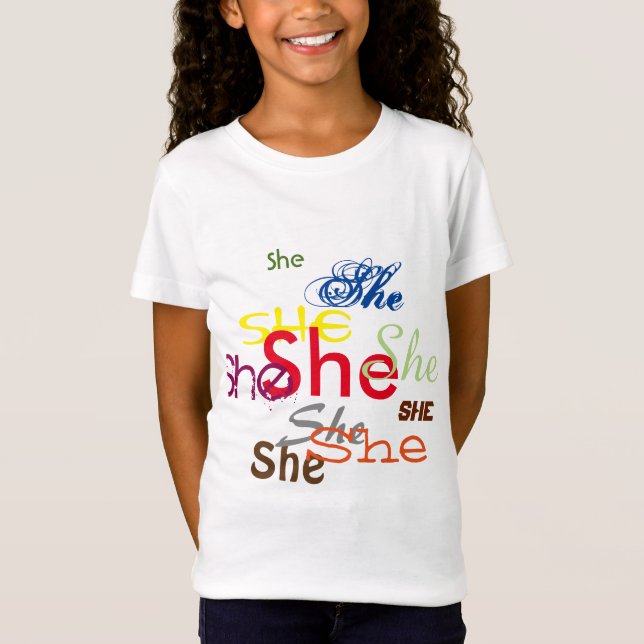 She All Over T-Shirt (Front)