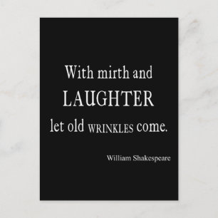 She Be But Little She is Fierce Shakespeare Quote Postcard