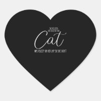 She Believed She Could But Her Cat Was Asleep On H