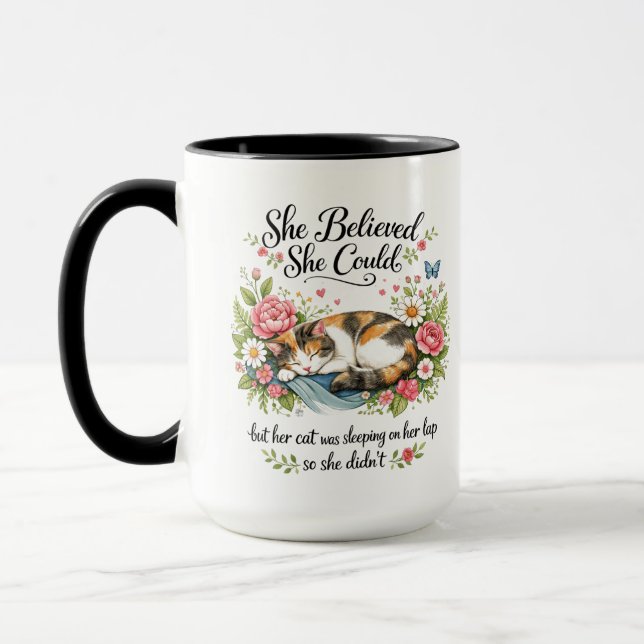 She Believed She Could |Motivational for Co-Worker Mug (Left)