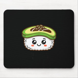 She Believed She Could Sushi Did, Funny Food Pun C Mouse Pad