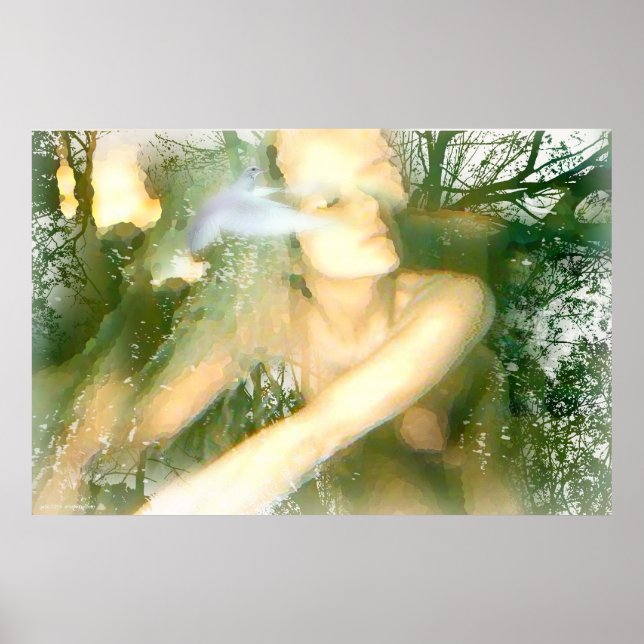 She Brings Peace by Gregory Gallo Poster (Front)