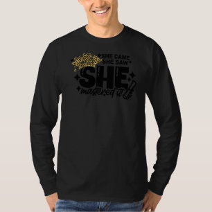 She Came She Saw She Mastered It Senior Graduation T-Shirt