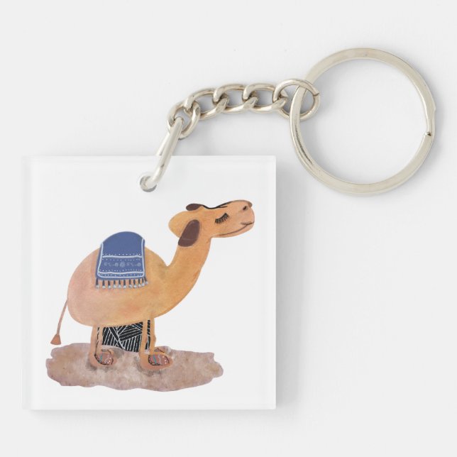 She Camel Key Ring (Back)
