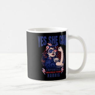 She Can Harris For President 2024 Coffee Mug