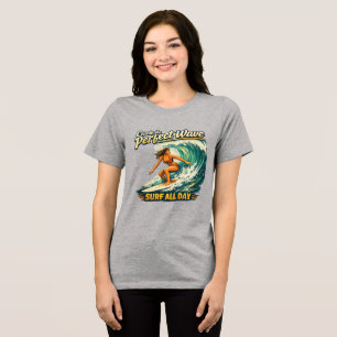 SHE CAN SUF ALL DAY Tri-Blend SHIRT