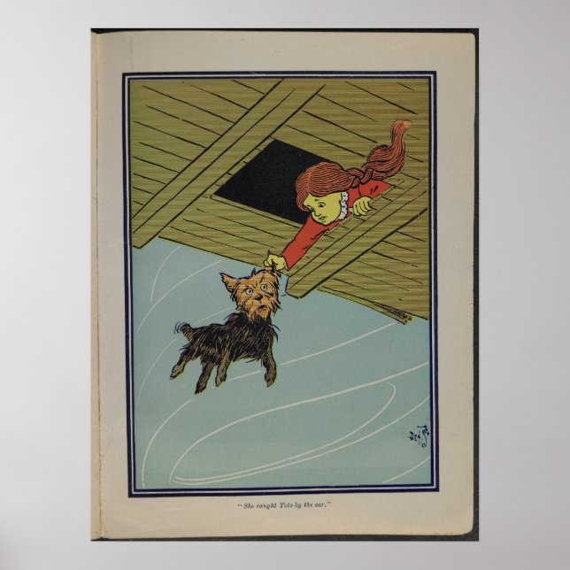 She Caught Toto By The Ear Poster (Front)