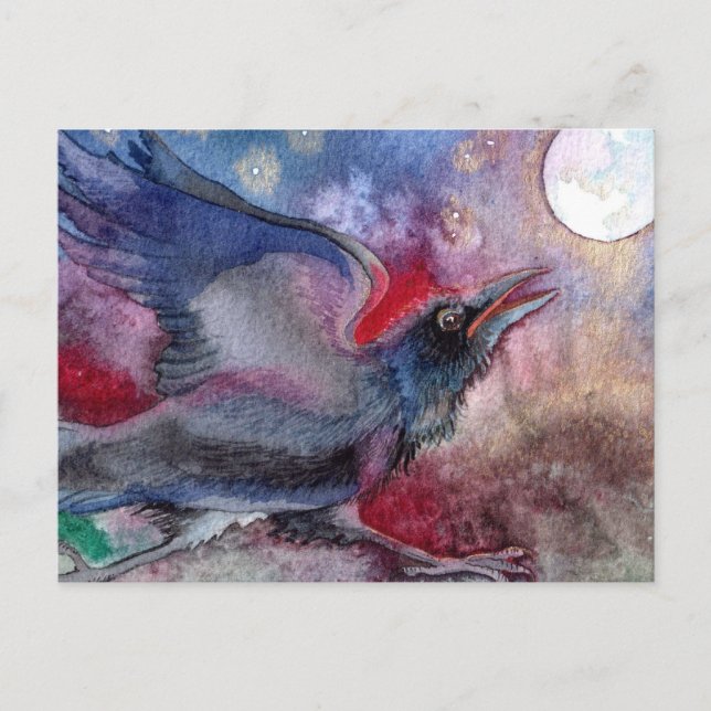 She Danced by the Light of the Moon Postcard (Front)